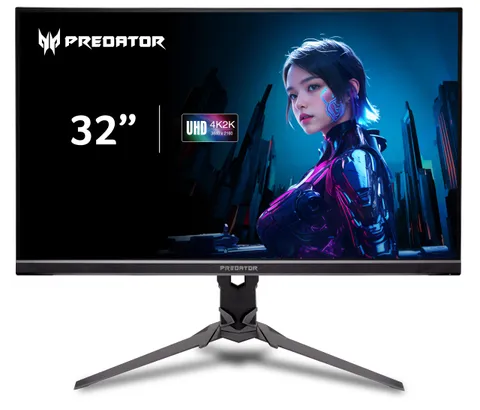 Acer Predator XB323QKV4 Gaming Monitor 80 cm (31,5") - 4K UHD, Agile Splendor IPS Panel