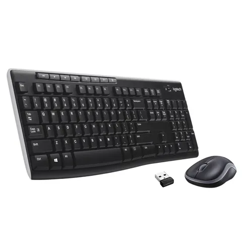 Logitech MK270 Combo Tastiera Mouse Wireless