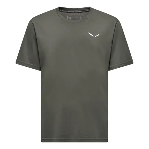 Salewa Eagle Vocab - Maglietta M, Verde Faded Green, M