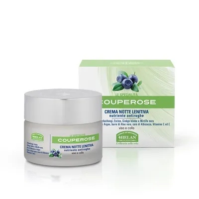 Helan - Couperose Crema Notte Lenitiva Nutriente Antirughe 50 mL