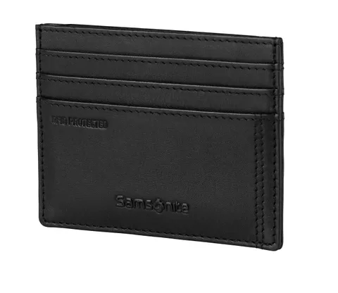 Samsonite Attack 2 SLG - Porta carte di credito, 10 cm, Nero (Black)