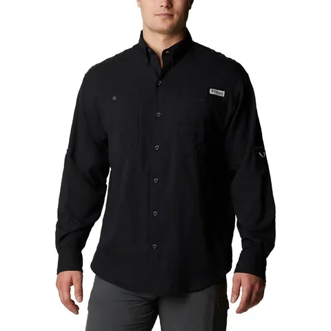 Columbia Tamiami II LS Shirt, Parte superiore in tessuto, Asciugatura rapida, Design