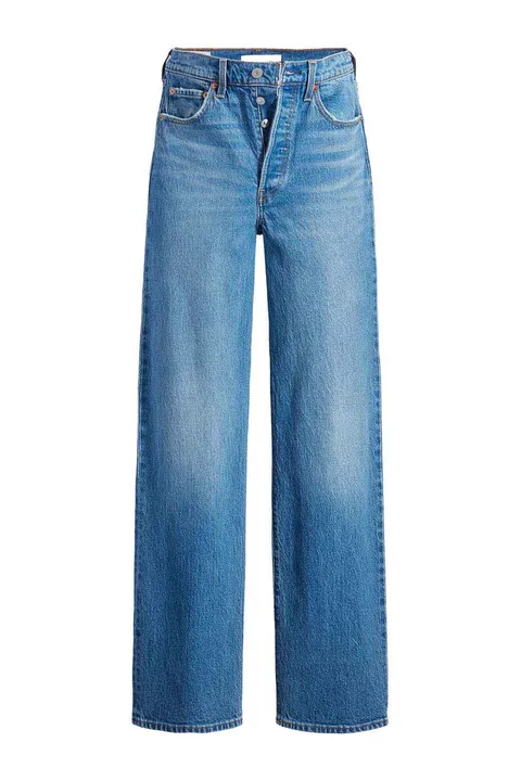 Levi's Ribcage Full Length, Jeans Donna, Small Course, 25W / 34L