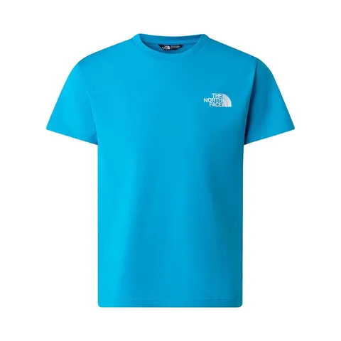 The North Face Simple Dome Regular SS T-Shirt per Bambini Meridian Blue 176