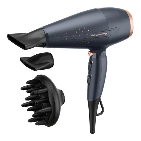 Rowenta Pro Power+ Stellar Hair Dryer, Asciugacapelli con Motore AC per Prestazioni da