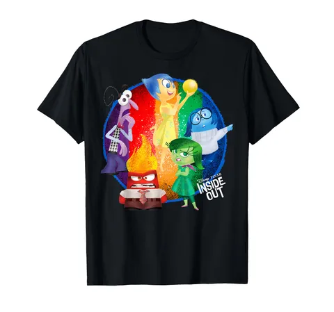 Disney Pixar Inside Out Riley's Emotions Maglietta