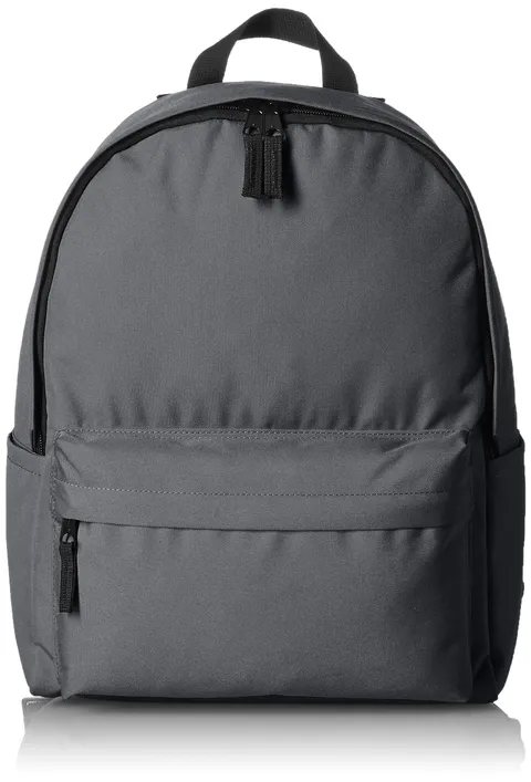 Amazon Basics - Zaino Classico/Casual/Scolastico, Grigio, Confezione da 1