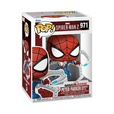 Funko POP! Games: Spider-Man 2- Peter Parker Suit - Spider-man 2 Video Game - Figura in