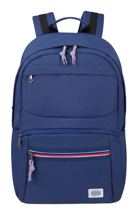 American Tourister Upbeat - Zaino per laptop, 45 cm, 21.5 L, Navy Blue