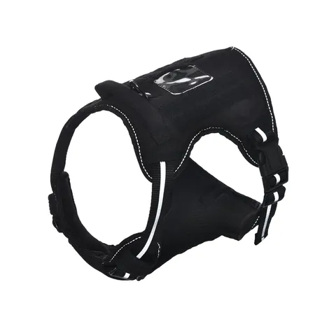 Amazon Basics Pettorina a gilet per cani regolabile, anti-trazione, con clip anteriore