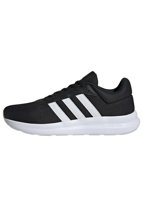 adidas Uomo Lite Racer 4.0 Shoes, Core Black/Cloud White/Grey Five, 44 2/3 EU