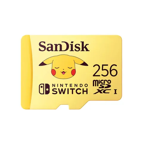 SanDisk scheda microSD ufficialmente concessa in licenza per Nintendo Switch, Pokémon