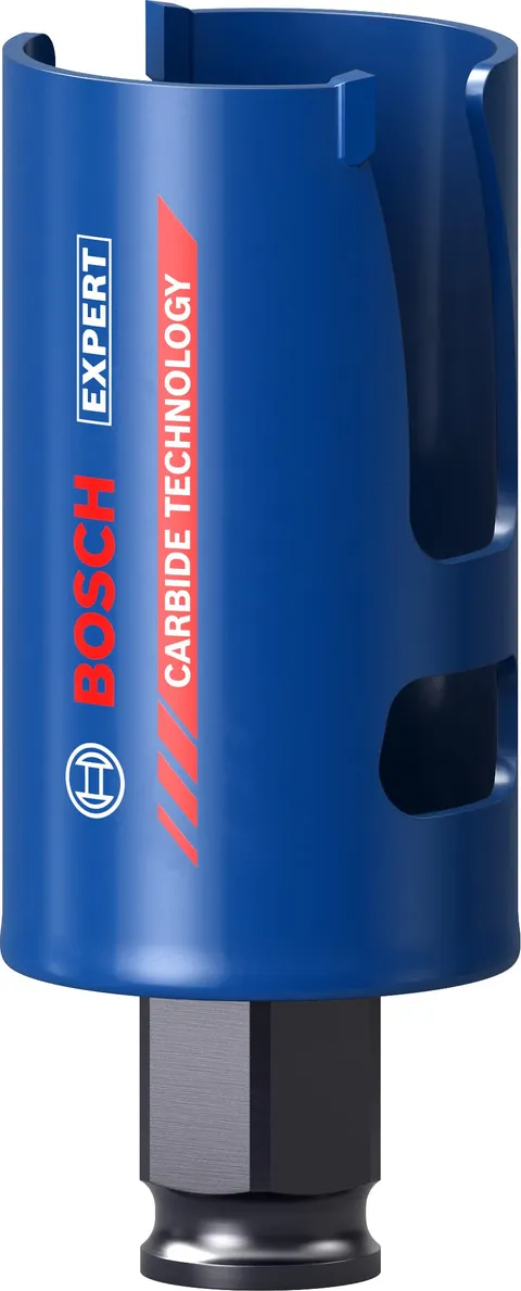 Bosch Professional 1x Seghe a Tazza Expert Construction Material per Legno Tenero, Ø 40