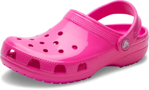 Crocs Unisex Adulto Classic Neon HL Clog Sabot, Pink Crush, 36/37 EU