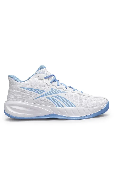 Reebok Scarpe da Ginnastica Unisex con Stampa Ftwr Bianco/Blu Ftwr, 45 EU