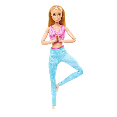 Barbie Made to Move Bambola Yoga con Abiti