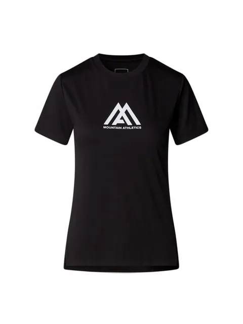 THE North FACE NF0A8BH8JK3 W Flex S/S Tee MA Graphic T-Shirt Donna TNF Black Taglia XL