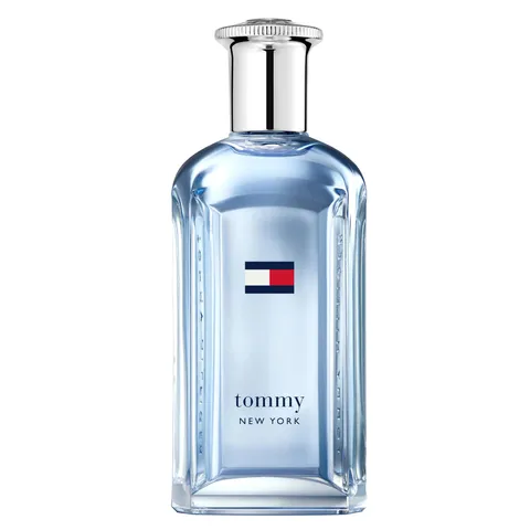 Tommy Hilfiger -Tommy New York Eau de Toilette 100 ml - Profumo Uomo - Fragranza Fougère Spicy - Note Speziate e Legnose - Flacone in Vetro Blu