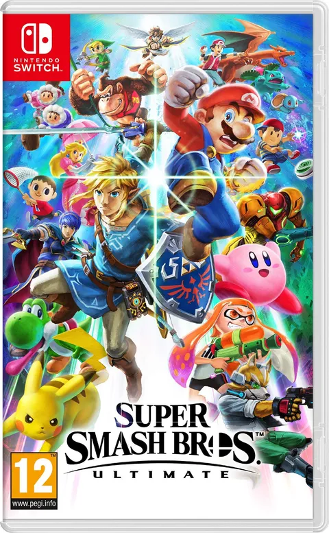 Super Smash Bros Ultimate - Videogioco Nintendo - Edizione Italiana - Versione con scheda
