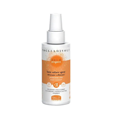 Helan, Vogliadisole Respect - Crema Solare 30 Spray, Alta Protezione Solare 30 contro