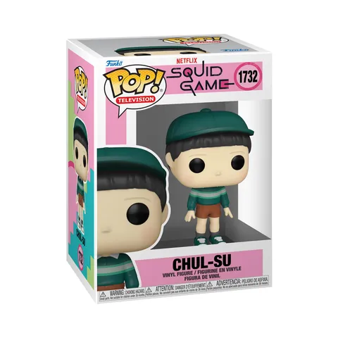Funko POP! Television: Squid Game S3 - Chul-Su - il Gioco Del Calamaro - Figura in Vinile