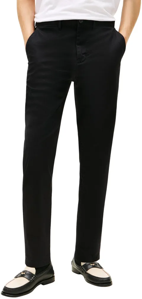Tommy Hilfiger Core Harlem Essential Twill Mw0Mw40690, Pantaloni Chino, Uomo, Nero (Black), 29W / 30L