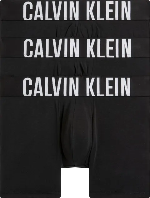 Calvin Klein Uomo Boxer Confezione da 3 Intimo, Nero (Black/Black/Black), XXL
