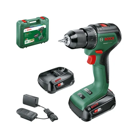 Bosch Trapano avvitatore a batteria UniversalDrill 18V-60 (2 batterie da 2,0 Ah, sistema