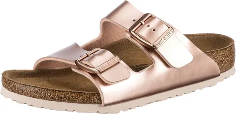 Birkenstock 1012478 Arizona Kids electric metallic copper, Birko Flor Pianelle Uomo