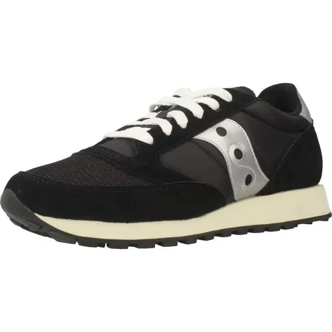 Saucony Jazz Original Vintage, Sneaker Uomo, Black Silver White, 39 EU