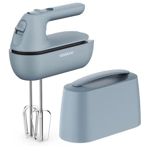 Kenwood QuickMix Go HMP40.000GY, Sbattitore Elettrico Portatile con Custodia Integrata