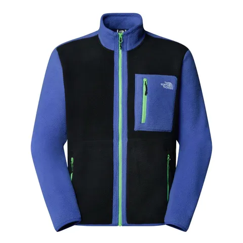 THE North FACE NF0A883RA4B M Yumiori Full Zip Maglia Lunga Uomo TNF Black/Indigo Plum/M