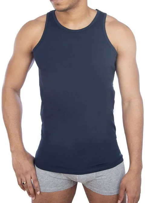 FILA FU5033, Undershirt Uomo, Navy, XXL