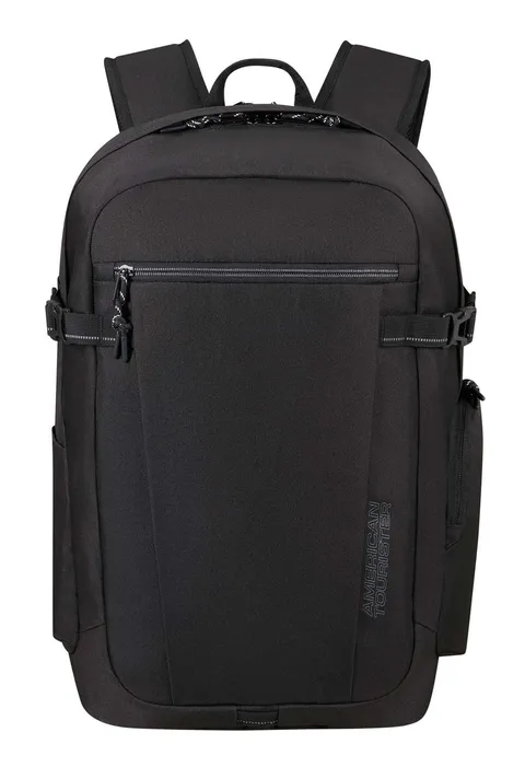 American Tourister Upventure - Backpack per laptop 17,3 pollici, 49,5 cm, 32 L, nero