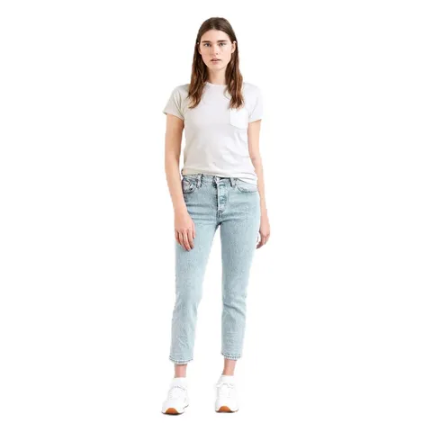 Levi's 501 Crop, Jeans Donna, Wow Me Over, 31W / 30L