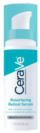 CeraVe Siero Anti-Segni con Retinolo, Per Segni Post-Imperfezioni e Pori Dilatati, Pelle
