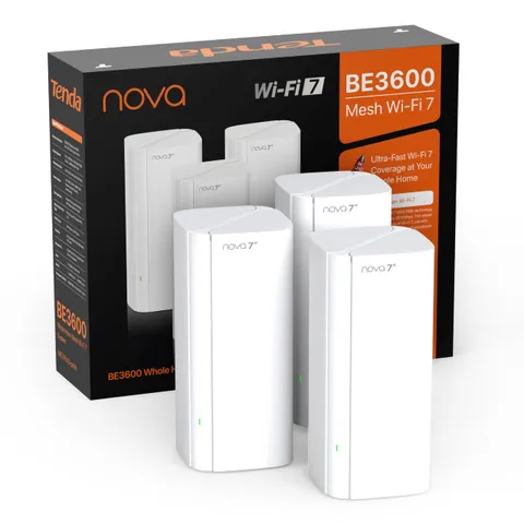 Tenda Nova ME3 Pro 7 Sistema WiFi Mesh - BE3600 Dual Band (2.4 GHz: 688 Mbps, 5 GHz: 2882