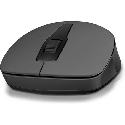 HP 150 Mouse Wireless, Dongle USB-A Wireless a 2.4 GHz, Sensore Ottico da 1600 DPI, 3 Pulsanti e Rotella di Scorrimento a Doppia Funzione, Impugnatura Egonomica e Funzionale, Nero