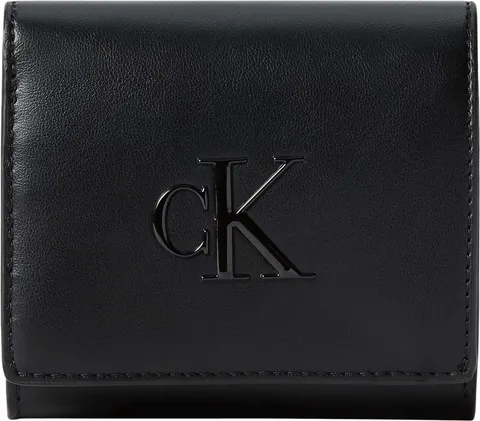 Calvin Klein Bold Ck Medium Bifold LV04F1156G da donna, nero, taglia unica