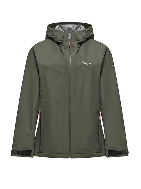 Salewa Puez - Giacca Powertex da 2,5 l, colore: Verde