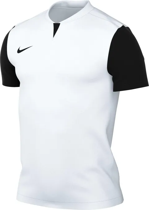 NIKE Mens Short-Sleeve Soccer Jersey M Nk DF Trophy V JSY SS, White/Black/Black/Black