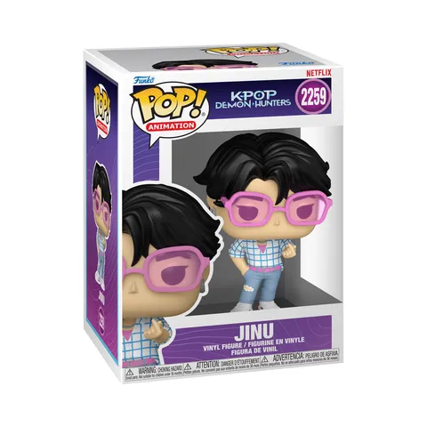 Funko Pop! Animation: KPop Demon Hunters - Jinu - Probabilità di 1/6 per la Variante