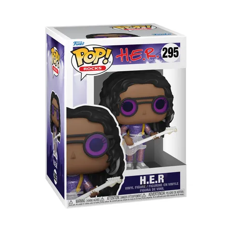 Funko Pop! Rocks: H.E.R - H.E.R. - Figura in Vinile da Collezione - Idea Regalo