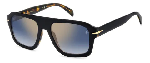 David Beckham DB 7127/S WR7/1V Black Havana Sunglasses Man Standard, Standard, 54