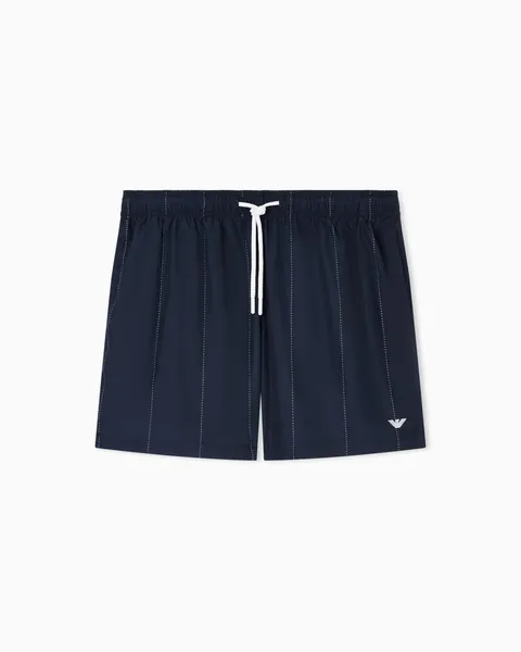 Emporio Armani Boxer Uomo Righe Nero L
