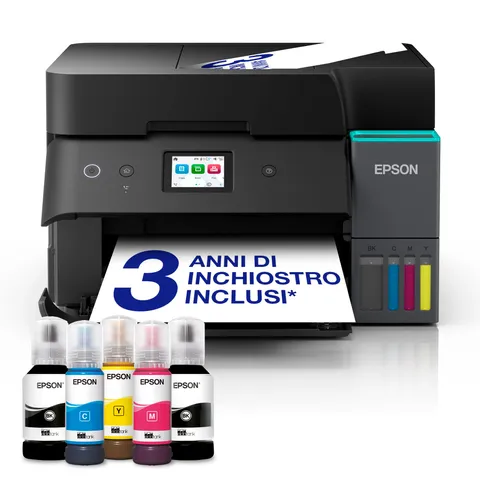 Epson EcoTank ET-4955 Stampante multifunzione A4 Wi-Fi con serbatoi di inchiostro