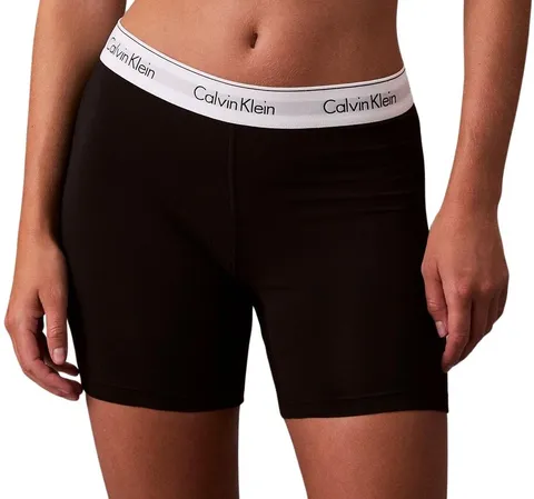 Calvin Klein Donna Pantaloncini Hipster Boxer Brief con Fascia con Logo, Nero (Black), XS