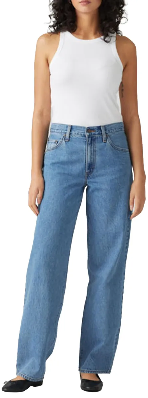 Levi's Baggy Dad, Jeans Donna, Own It Stone, 31W / 32L