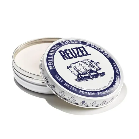 Reuzel Pomata Capelli Argilla Opaca - Cera Concentrata da Uomo Naturale e Organica