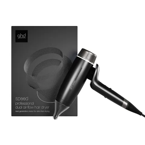 Ghd Speed Nero Opaco Asciugacapelli Ionico - Asciugature rapide, veloci e potenti senza